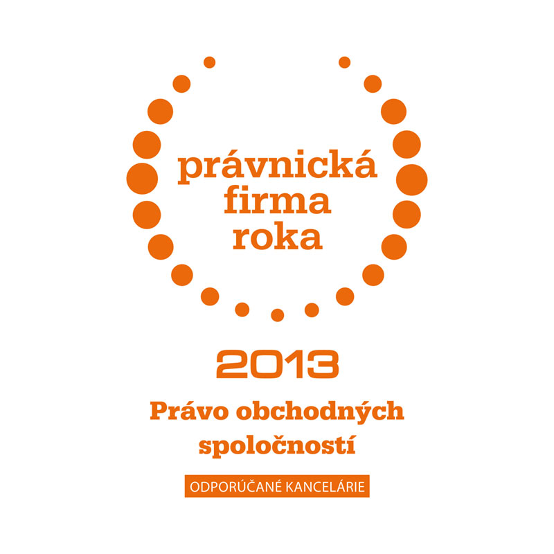 osvedcenie - Odporucane kancelarie - Pravo obchodnych spolocnosti