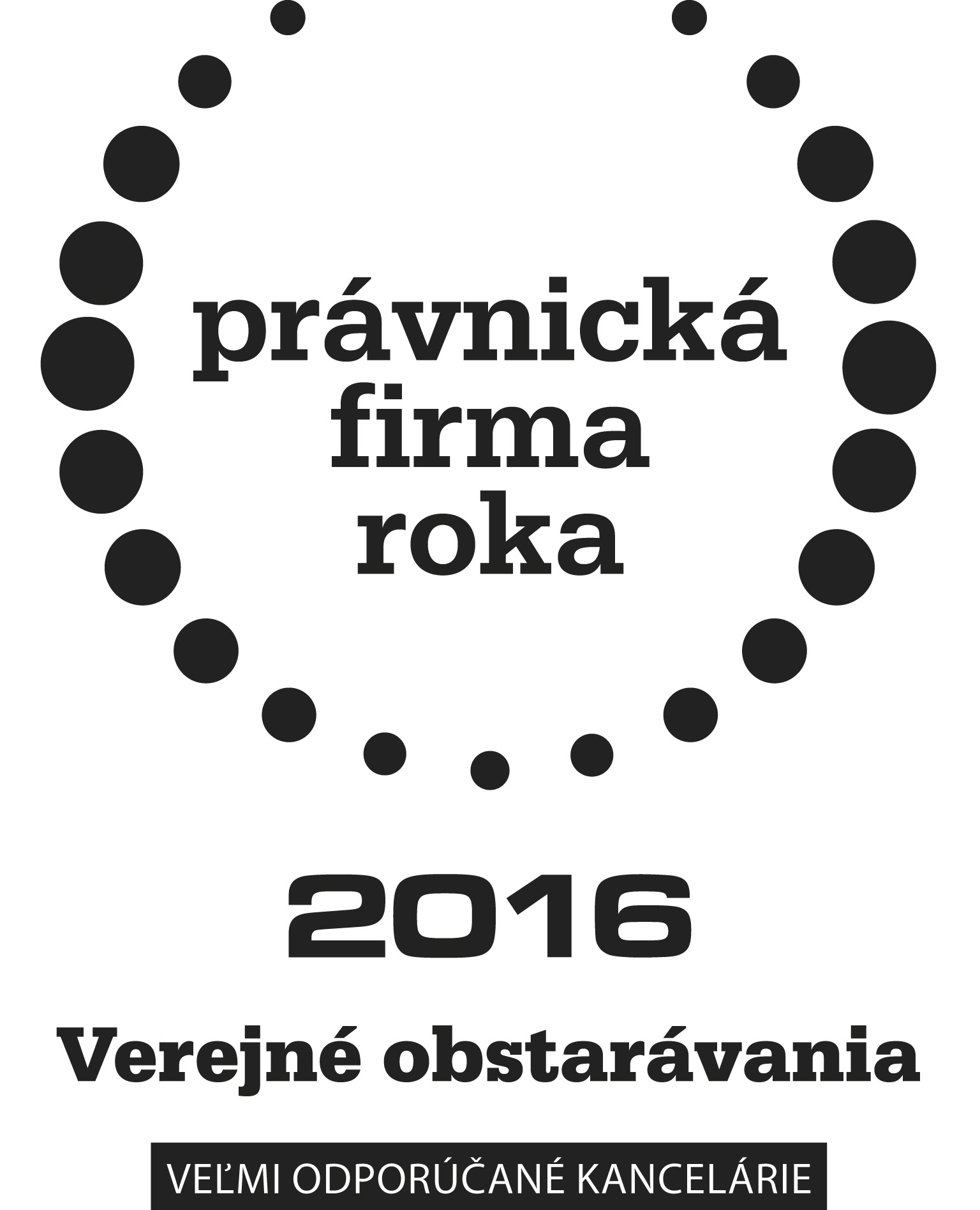 Veľmi odpor&uacute;čan&aacute; advok&aacute;tska kancel&aacute;ria pre oblasť verejn&eacute;ho obstar&aacute;vania