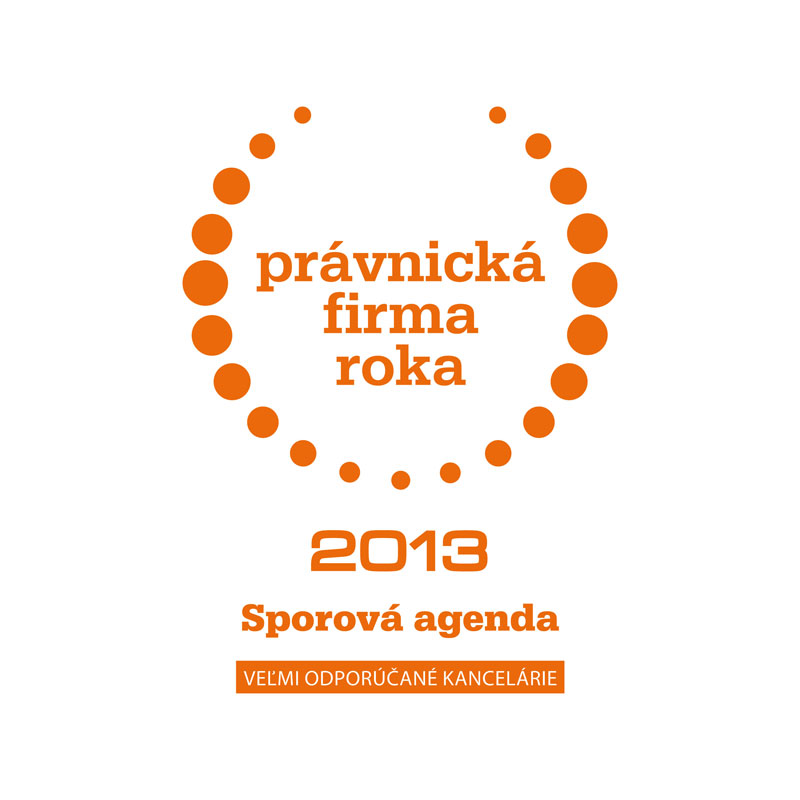 osvedcenie - Velmi odporucane kancelarie - Sporova agenda