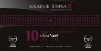 10. VÝROČIE ADVOKÁTSKEJ KANCELÁRIE SOUKENÍK - ŠTRPKA