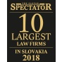 SOUKENÍK – ŠTRPKA NAMED TOP LAW FIRM IN SLOVAKIA